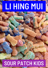 Load image into Gallery viewer, Li Hing Mui Sour Patch 6x9 Bag