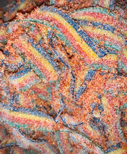 Load image into Gallery viewer, Li Hing Mui Sour Rainbow Belts