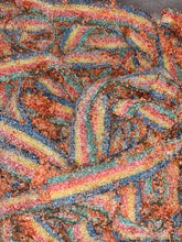 Load image into Gallery viewer, Li Hing Mui Sour Rainbow Belts